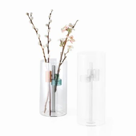 PHILIPPI Стъклена ваза “GIARDINO“ - размер S