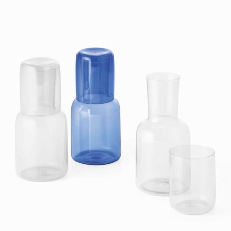 <p><span style="font-size: medium;"><span style="font-size: small;"><strong>PHILIPPI Кана / гарафа с чаша &ldquo;VIVA&ldquo; </strong></span><br /><span style="font-size: small;"><strong>&bull; Цвят: </strong>син<strong><br />&bull; Материал: </strong>цветно, ръчно издухано стъкло<br />&bull; <strong>Вместимост: </strong>0,700 л<br /><strong>&bull; Размери:</strong>&nbsp;9 x 9 x 19 (h) см<br /><strong>&bull; Тегло:</strong> 0,470 кг</span><br /><span style="font-size: small;"><strong>Производител: </strong>PHILIPPI / Германия</span><br /><br /></span></p><br />Марка: PHILIPPI <br />Модел: PH 311002<br />Доставка: 2-4 работни дни<br />Гаранция: 2 години