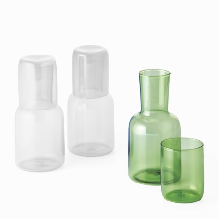 <p><span style="font-size: medium;"><span style="font-size: small;"><strong>PHILIPPI Кана / гарафа с чаша &ldquo;VIVA&ldquo; </strong></span><br /><span style="font-size: small;"><strong>&bull; Цвят: </strong>зелен<strong><br />&bull; Материал: </strong>цветно, ръчно издухано стъкло<br />&bull; <strong>Вместимост: </strong>0,700 л<br /><strong>&bull; Размери:</strong>&nbsp;9 x 9 x 19 (h) см<br /><strong>&bull; Тегло:</strong> 0,470 кг</span><br /><span style="font-size: small;"><strong>Производител: </strong>PHILIPPI / Германия</span><br /><br /></span></p><br />Марка: PHILIPPI <br />Модел: PH 311003<br />Доставка: 2-4 работни дни<br />Гаранция: 2 години