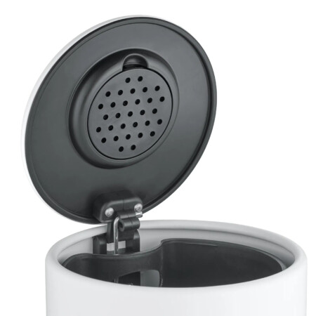 <p><strong>BLOMUS Кош за отпадъци MODO</strong><br /><strong>&bull; Вместимост:&nbsp;</strong><span>3 литра</span><br /><strong>&bull; С подвижна вътрешна кофа<br />&bull; Височина:</strong><span>&nbsp;25 см.</span><br /><strong>&bull; Диаметър:&nbsp;</strong><span>&Oslash; 17 см.</span><br /><strong>&bull;&nbsp;Цвят:</strong>&nbsp;бял<br /><strong>&bull; Материал: </strong><span>неръждаема стомана, пластмаса</span><br /><strong>&bull; Производител:&nbsp;BLOMUS, Германия<br /></strong><em><strong>DESIGN:</strong>&nbsp;<strong>Nina Th&ouml;ming</strong></em></p><br />Марка: BLOMUS <br />Модел: BLOMUS 67322<br />Доставка: 2-4 работни дни<br />Гаранция: 2 години