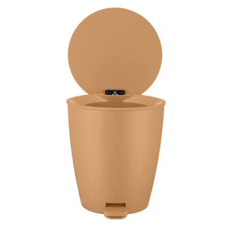 <p><strong>BLOMUS Кош за отпадъци AVA </strong><br /><strong>&bull; Височина:</strong><span>&nbsp;24 см.</span><br /><strong>&bull; Диаметър:&nbsp;</strong><span>&Oslash; 21 см.<br /></span><strong>&bull; Вместимост: </strong>3 литра<br /><strong>&bull; С вътрешна кофа<br />&bull; Със специален вътрешен пръстен<br />&bull; Отваряне чрез педал</strong><br /><strong>&bull;&nbsp;Цвят:</strong><span>&nbsp;кафяв (Tan)</span><br /><strong>&bull; Материал: </strong><span>пластмаса, силикон</span><br /><strong>&bull; Производител:&nbsp;BLOMUS, Германия)<br /></strong><em><strong>DESIGN:</strong>&nbsp;<strong>Nadine K&uuml;mmel</strong></em><strong>&nbsp;</strong></p><br />Марка: BLOMUS <br />Модел: BLOMUS 67419<br />Доставка: 2-4 работни дни<br />Гаранция: 2 години