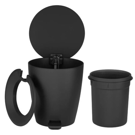 <p><strong>BLOMUS Кош за отпадъци AVA </strong><br /><strong>&bull; Височина:</strong><span>&nbsp;24 см.</span><br /><strong>&bull; Диаметър:&nbsp;</strong><span>&Oslash; 21 см.<br /></span><strong>&bull; Вместимост: </strong>3 литра<br /><strong>&bull; С вътрешна кофа<br />&bull; Със специален вътрешен пръстен<br />&bull; Отваряне чрез педал</strong><br /><strong>&bull;&nbsp;Цвят:</strong><span>&nbsp;черен</span><br /><strong>&bull; Материал: </strong><span>пластмаса, силикон</span><br /><strong>&bull; Производител:&nbsp;BLOMUS, Германия)<br /></strong><em><strong>DESIGN:</strong>&nbsp;<strong>Nadine K&uuml;mmel</strong></em><strong>&nbsp;</strong></p><br />Марка: BLOMUS <br />Модел: BLOMUS 67424<br />Доставка: 2-4 работни дни<br />Гаранция: 2 години