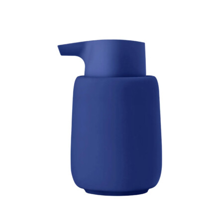 <p><strong>BLOMUS Диспенсър за течен сапун SONO</strong><br /><strong>&bull;&nbsp;Цвят:</strong><span>&nbsp;тъмносин (Mazarine Blue)<br /></span><strong>&bull; Размер:</strong><span>&nbsp;&Oslash; 8,5 х 14 см</span><br /><strong>&bull; Вместимост:</strong><span>&nbsp;0,250 л</span><br /><strong>&bull; Състав:</strong><span>&nbsp;керамика, силикон, пластмаса</span><br /><strong>Производител: BLOMUS / Германия</strong></p><br />Марка: BLOMUS <br />Модел: BLOMUS 67549<br />Доставка: 2-4 работни дни<br />Гаранция: 2 години