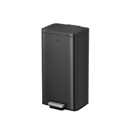 EKO Кош за отпадъци с педал “MADISON“ - 30 литра - черен/мат