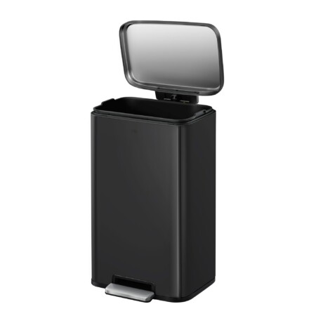 <p><span style="color: #000000;"><span style="font-size: small;"><strong><strong>EKO Кош за отпадъци с педал &ldquo;MADISON&ldquo; - 30 литра </strong></strong></span><strong><br /> <strong>&bull; Материал:</strong> </strong>матирана неръждаема стомана, бяло покритие<strong><br /><strong>&bull; Цвят:</strong>&nbsp;</strong>черен мат<strong><br /><strong>&bull; Вместимост:</strong> </strong>30 литра<strong> <br /><strong>&bull; Размери:</strong> </strong>30 х 33 х 62 см.<strong><br /><strong>&bull; Вътрешна пластмасова кофа</strong><br /><strong>&bull; Покритие срещу пръстови отпечатъци</strong><br /><strong>&bull; Безшумно и плавно отваряне и затваряне на капака</strong><br /><strong>&bull; Функция за заключване на капака в отворена позиция, за лесно почистване или смяна на торбата</strong><br /><strong>&bull; Фиксатор за найлонов чувал / торба</strong><br /><strong>Производител: EKO EUROPE / Холандия</strong></strong></span></p><br />Марка: EKO-EUROPE <br />Модел: EKO 936130 - Matt black<br />Доставка: 2-4 работни дни<br />Гаранция: 2 години