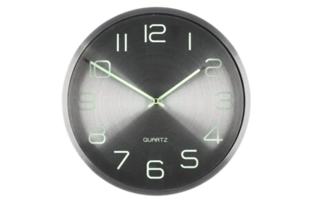 4LIVING Флуоресцентен часовник за стена “Glory“ - Ø 30 см.