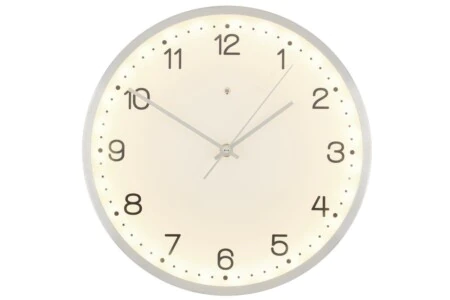 4LIVING Часовник за стена с подсветка “Prato“ - Ø 30 см.