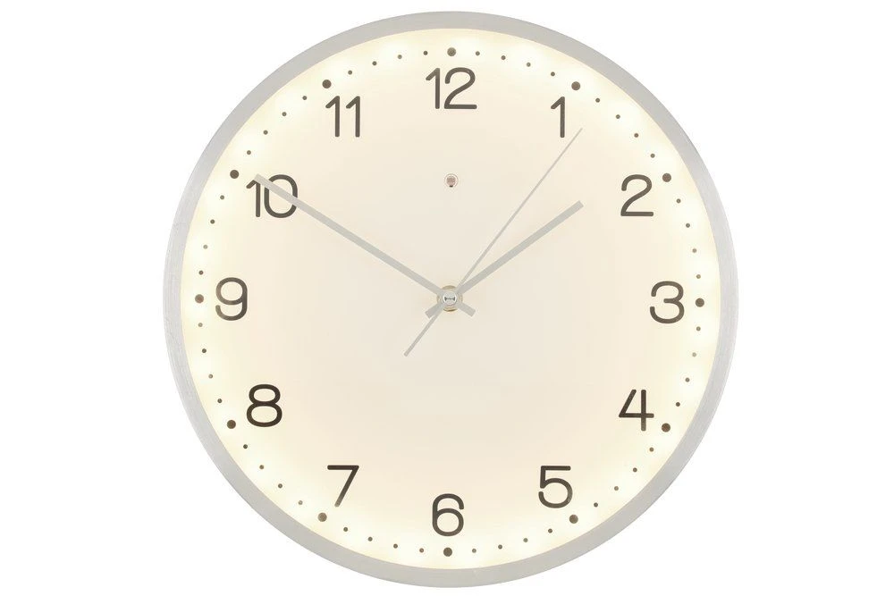 4LIVING Часовник за стена с подсветка “Prato“ - Ø 30 см.