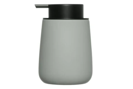 4LIVING Керамичен диспенсър за течен сапун “Nova“ - цвят сив - 350 мл.