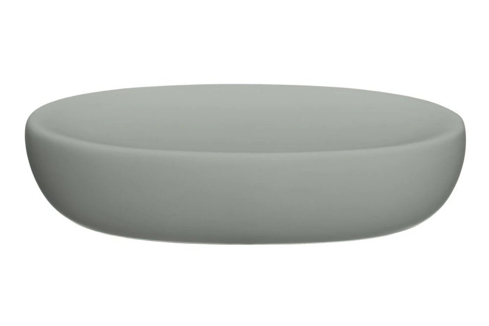 4LIVING Керамична сапунерка “Nova“ - цвят сив