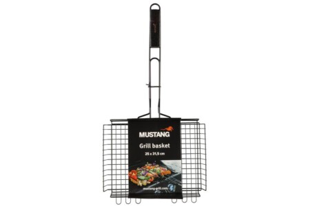 <p><strong>MUSTANG Решетка / кошница за барбекю &ldquo;Black Line&ldquo; - 25 х 32 см.</strong><br /><strong>&bull;&nbsp;Материал:</strong><span>&nbsp;стомана, дърво<br /></span><strong>&bull;&nbsp;Размери:</strong><span>&nbsp;32 х 5,5 х 62 см.&nbsp;<br /><strong>&bull;&nbsp;Тегло:</strong>&nbsp;0,670 кг.<br /><strong>&bull; Цвят:&nbsp;</strong>черен<br /><strong>&bull; Дървена дръжка<br /></strong><strong>&bull;&nbsp;Не е подходяща за съдомиялна машина</strong></span><br /><strong>Производител: Tammer Brands/ Финландия</strong></p><br />Марка: MUSTANG <br />Модел: TB MUS 641736<br />Доставка: 2-4 работни дни<br />Гаранция: 2 години