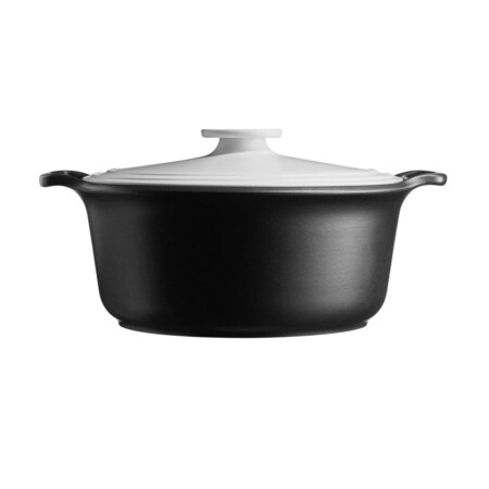 <p><strong>EMILE HENRY Керамична тенджера с капак &ldquo;Sublime+&ldquo; &Oslash; 31 см. <br /></strong><span>&bull;&nbsp;</span><strong>Ръчно изработена от 100% естествени материали<br />&bull; Устойчива на температури:&nbsp;</strong><span>- 20&ordm; С до + 290&ordm; С</span><strong><br />&bull; Равномерно разпределение на топлината<br />&bull; Задържа топлината на ястието по-дълго от обикновените съдове<br />&bull; Висока устойчивост на надраскване&nbsp;<br /></strong><span>&bull;&nbsp;</span><strong>Материал:&nbsp;<span style="color: #ff0000;">Flame&reg; ceramic</span></strong><span>&nbsp;/ керамика /</span><br /><span>&bull;&nbsp;</span><strong>Без съдържание на олово, кадмий и никел</strong><br /><span>&bull;&nbsp;</span><strong>Външен размер вкл. дръжките:</strong><span>&nbsp;37 х 31 х 17,5 см (ДхШхВ)</span><br /><span>&bull;&nbsp;</span><strong>Вместимост:</strong><span>&nbsp;5,5 л</span><br /><span>&bull;&nbsp;</span><strong>Тегло:</strong><span>&nbsp;3,380 кг</span><br /><span>&bull;&nbsp;</span><strong>Размери на опаковката:</strong><span>&nbsp;45 х 37,5 х 19 см (ДхШхВ)</span><br /><span>&bull;&nbsp;</span><strong>Тегло с опаковката:</strong><span>&nbsp;5,5 кг</span><br /><span>&bull;&nbsp;</span><strong>Цвят:</strong> черна основа, бял капак<br /><strong>&bull; Подходяща за: </strong>индукционни,&nbsp;<span>газови, електрически, керамични и халогенни котлони&nbsp;</span><br /><strong>&bull; Подходяща за:&nbsp;</strong><span>фурна / микровълнова фурна / фризер / съдомиялна машина</span><br /><strong>Производител: EMILE HENRY / Франция</strong></p><br />Марка: Emile Henry <br />Модел: EH 4760P-77<br />Доставка: 2-4 работни дни<br />Гаранция: 2 години