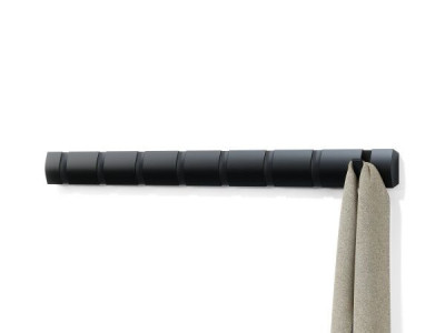 UMBRA Закачалка с 8 бр.куки “FLIP“ - цвят  черен