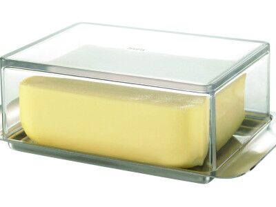 GEFU Кутия за масло с прозрачен капак BRUNCH – 250 гр