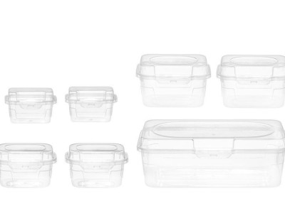 MAKU Комплект от 7 бр. кутии за съхранение