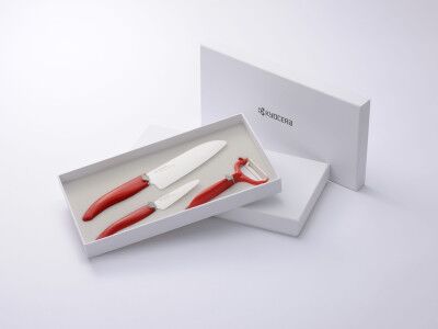 KYOCERA Комплект 2 бр. керамични ножове + керамична белачка