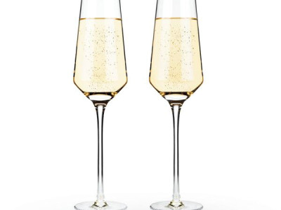 VISKI Кристални чаши за шампанско “RAYE“ 2бр. - 236мл.