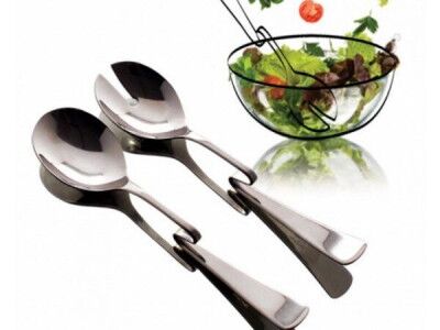 HERDMAR Прибори за салата “CARMIL“ – 2 части – извити