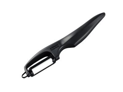 KYOCERA Керамична белачка с двойно острие – черна