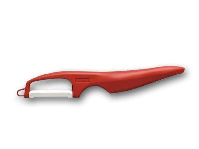 KYOCERA Керамична белачка с двойно острие – червена