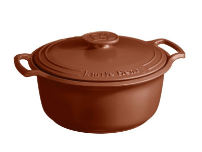 EMILE HENRY Керамична тенджера “Sublime“ Ø 33 см, 6,5л – цвят керемидено кафяво