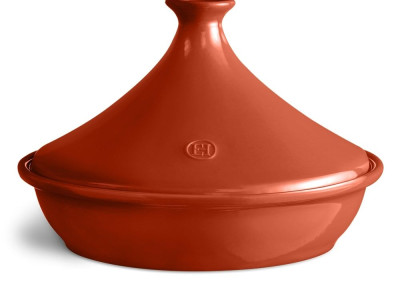 EMILE HENRY Керамичен тажин - Ø 32 см - цвят теракота