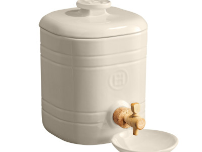 EMILE HENRY Съд за приготвяне на домашен оцет - цвят екрю