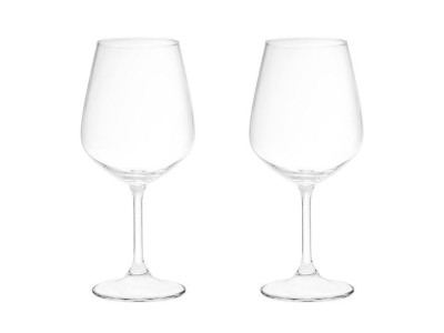 MAKU Комплект от 2бр чаши за вино Titanium Crystal - 460мл.