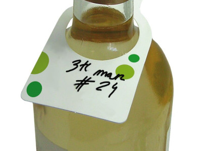 Vin Bouquet Етикети за бутилки 2×12 “ RED AND WHITE “ + маркер