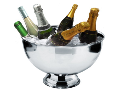 Vin Bouquet Стоманен охладител за бутилки – Ø 38 см