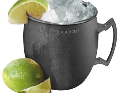 Vin Bouquet Чаша за коктейли 450 мл. - цвят черен мат