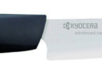 KYOCERA Универсален керамичен нож - бяло острие/черна дръжка - 13 см.