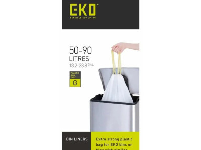 EKO 10 бр. Торби за смет с връзки EKO