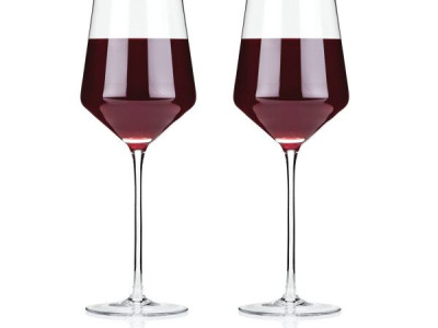 VISKI Кристални чаши за червено вино “RAYE“ 2бр. - 473мл.