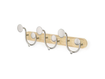 UMBRA  Закачалка за стена с 9 бр. закачалки “MELODY“ - цвят натурален / никел