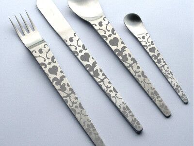 HERDMAR Комплект прибори за хранене “INGA No 3“- 42 части – гравирани