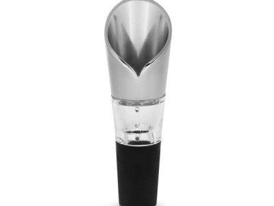 VISKI Аератор / наливник за вино “Aerating Silver“