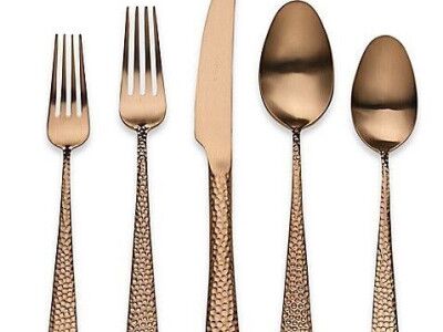 HERDMAR Комплект прибори за хранене “MONTANA“ – 36 части – медно PVD покритие