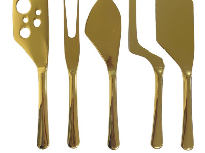 HERDMAR Комплект за сирена “MUH“ - 5 части - златно покритие