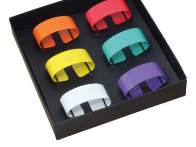 HERDMAR Пръстени за салфетки – 6 бр.- различни цветове