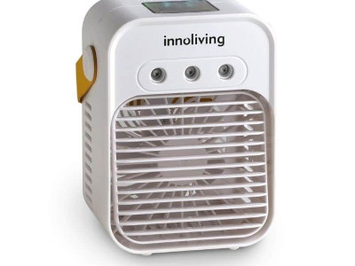 INNOLIVING Компактен охладител за въздух „Air Cooler” 4 в 1 с акумулаторна батерия