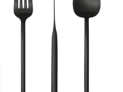 HERDMAR Прибори за хранене “STICK“- 24 части - черен мат