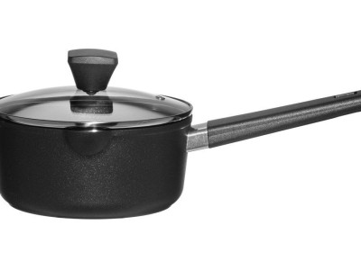 MAKU Съд за сос със стъклен капак ``Graphene`` - Ø 18 см.