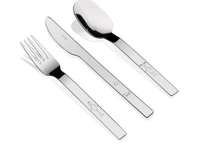 HERDMAR Детски комплект прибори “TURINI“-3 части / в луксозна кутия /