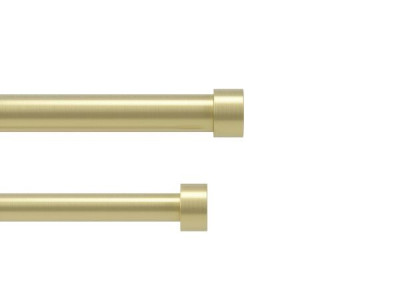 UMBRA Двоен корниз “CAPPA“ - цвят месинг - размер 305 - 457 см.