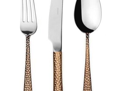 HERDMAR Комплект прибори за хранене “MONTANA“- 36 части – с позлатена дръжка