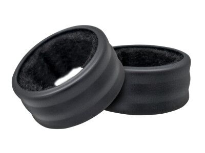 Vin Bouquet Стоманени пръстени за вино - 2 бр. - черни