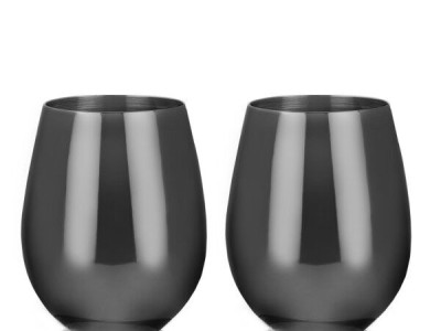 VISKI Метални чаши “GUNMETAL“ 2 бр. - 530 мл.